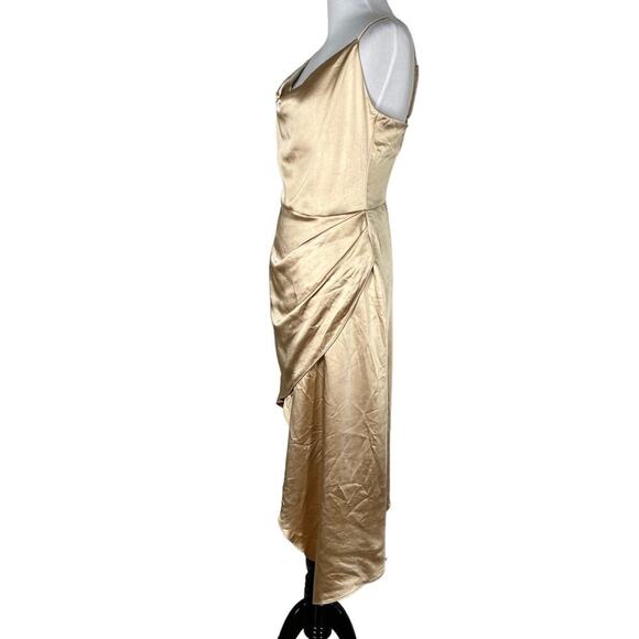 ELLIATT Jacinda Dress in Gold Size Small NEW NWT - Picture 9 of 10